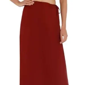 Maroon Woman Pavadai