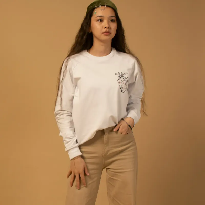 White Crop Olive Pants