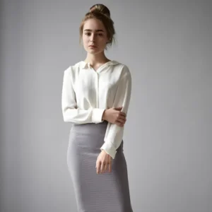 White Blouse Skirt