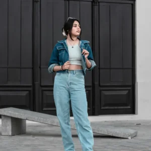 denim jeans with jacket