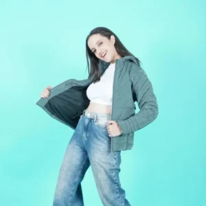 quilted puffer jacket